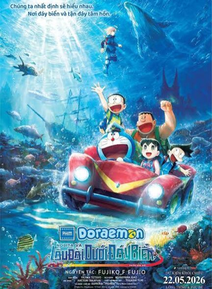 دانلود فیلم Doraemon: Nobita and the New Castle of the Undersea Devil