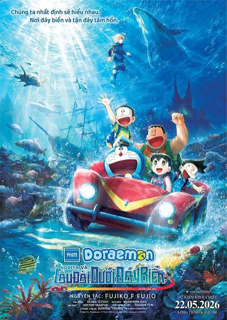 دانلود فیلم Doraemon: Nobita and the New Castle of the Undersea Devil
